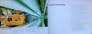 BMW Modelprogram 1971 "Ein Gang durch das Werk" Carbrochure (10305)
